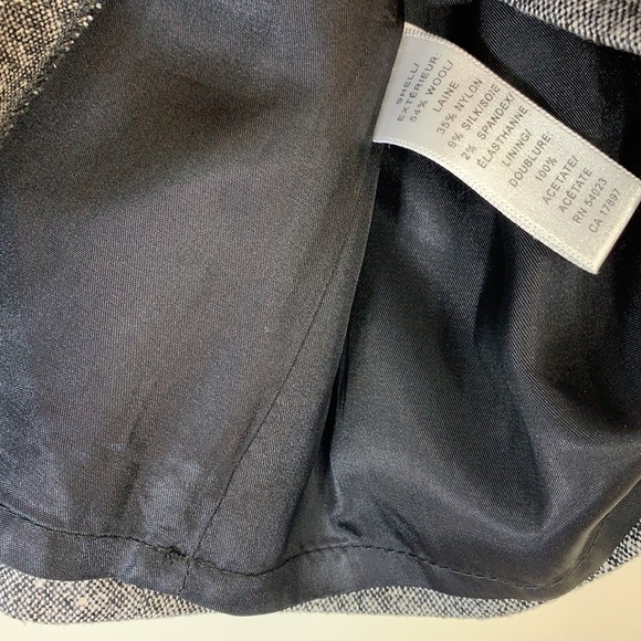 Banana Republic 6 ITALY MADE Wool Silk Blend Skirt. - Picture 7 of 9